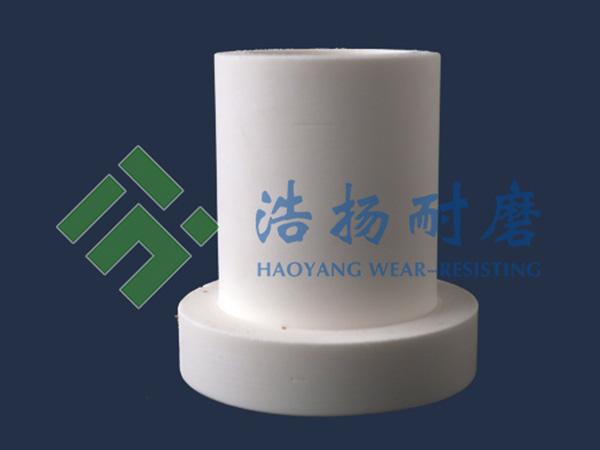 Wear-resistant ceramic double ram ring