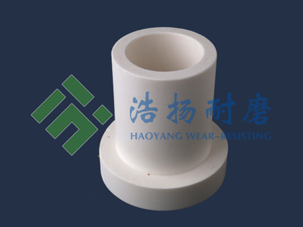 Wear-resistant ceramic double ram ring