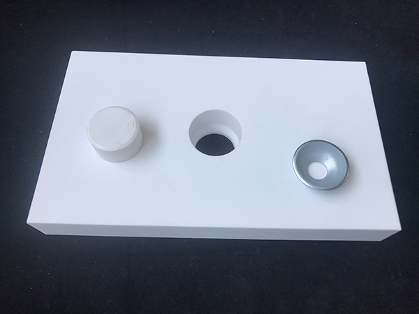 Alumina lining plate